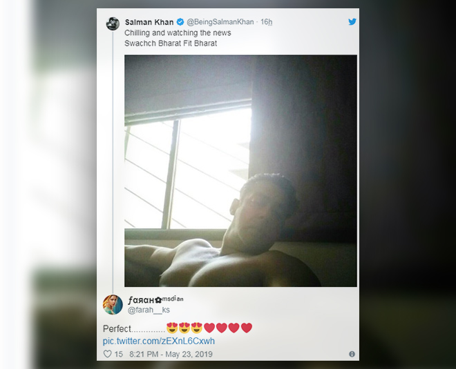 salman khan shirtless