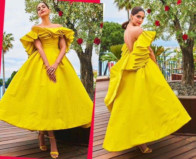 Cannes 2019: Sonam Kapoor's First Look Is A Passionate Portrait In Fiery  Red | HerZindagi