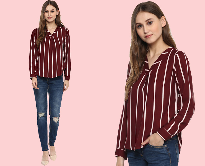 stylish girls shirt in fashion inside 