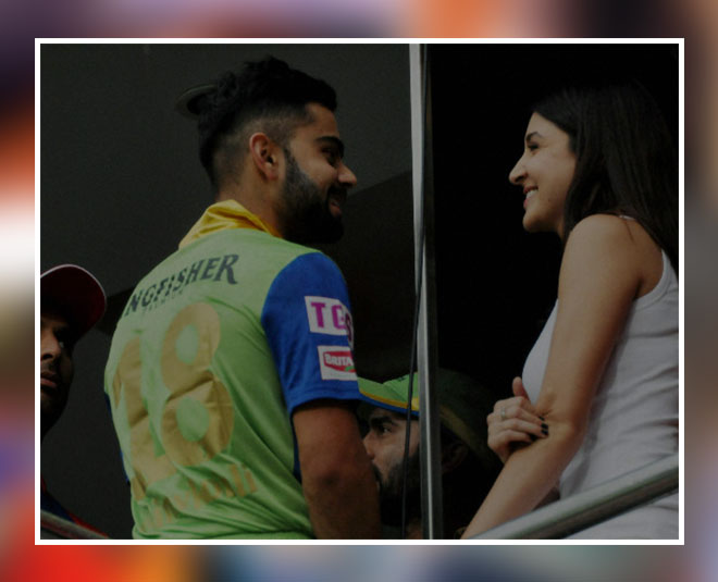 virat anushka chatting