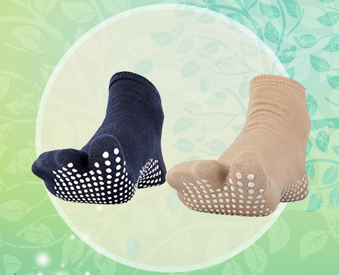 yoga essentials anti slip toe socks