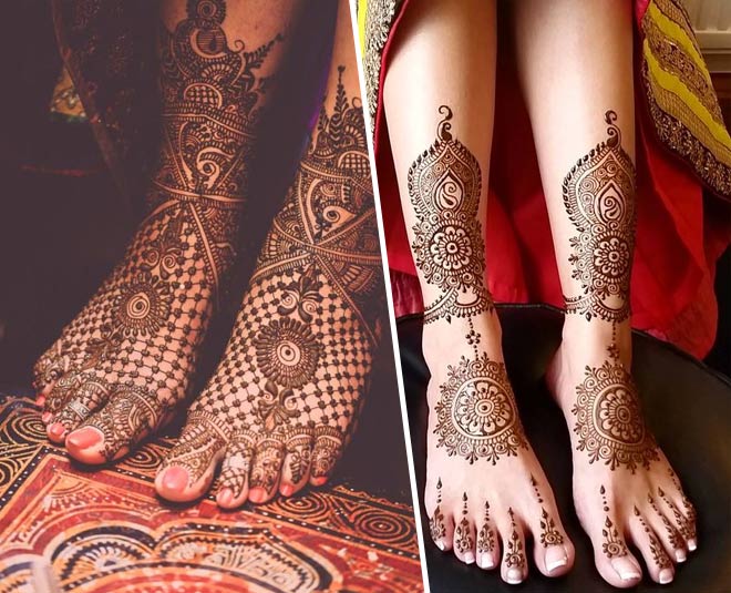 Bridal Foot Mehndi Designs