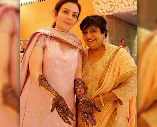 Nita Ambani Mehndi Designs Pictures