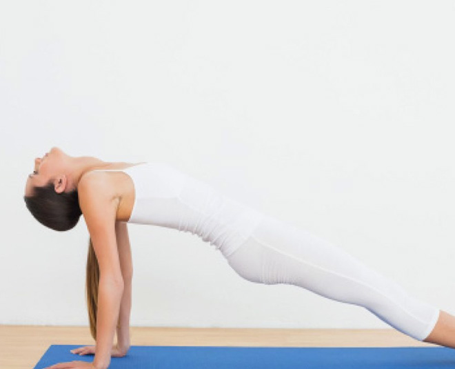 Poorvottanasana for arm fat