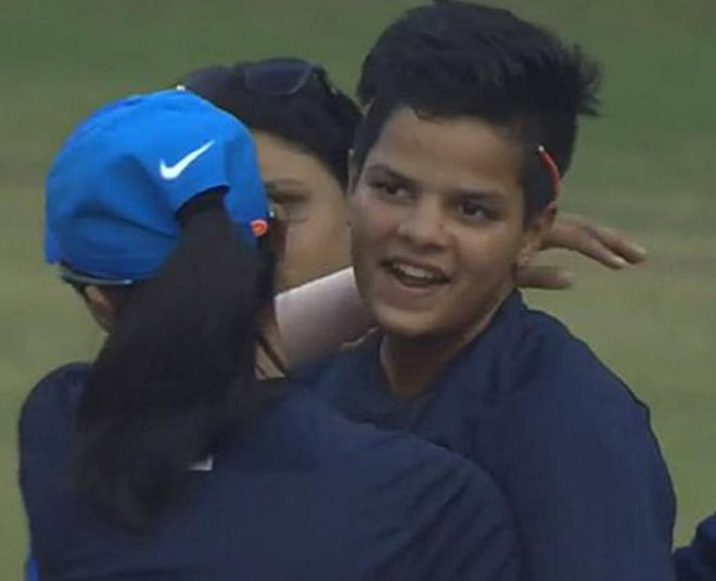 TI's youngest debutant Shafali Verma