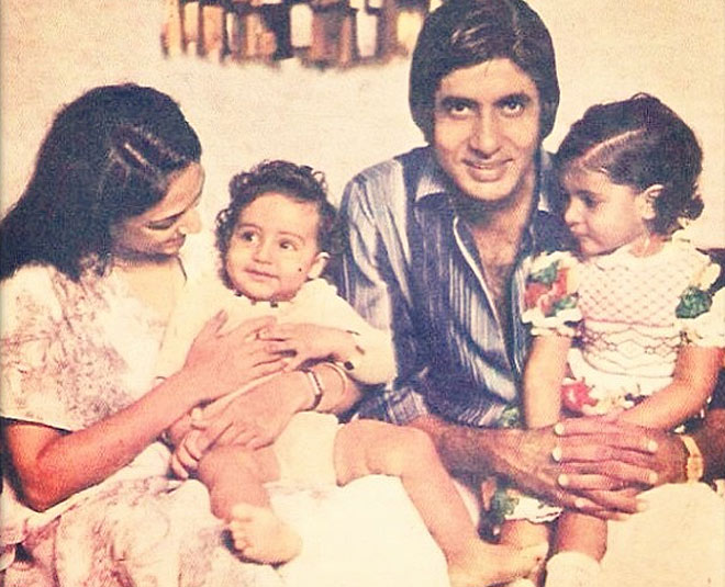 Unseen Pictures Of Amitabh Bachchan With Shweta Nanda And Abhishek Bachchan  You Have Gotta See!