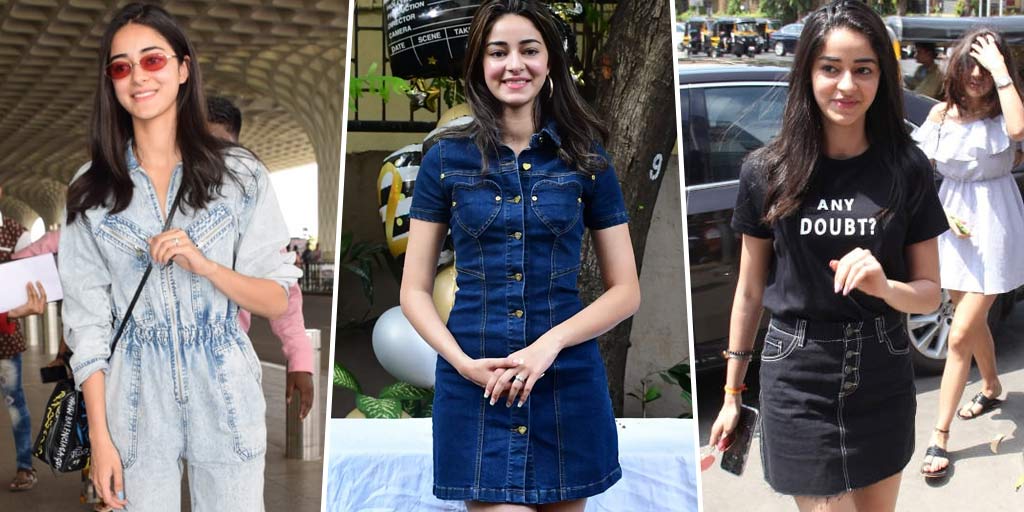 Ananya Panday's Denim 