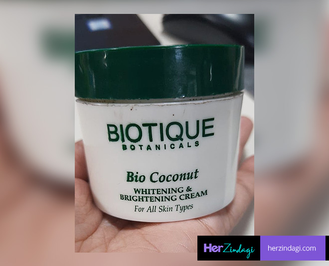 biotique bio coconut whitening & brightening cream benefits
