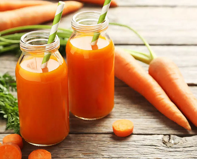 Make Natural Carrot Juice Without A Blender Typical Of Surabaya City