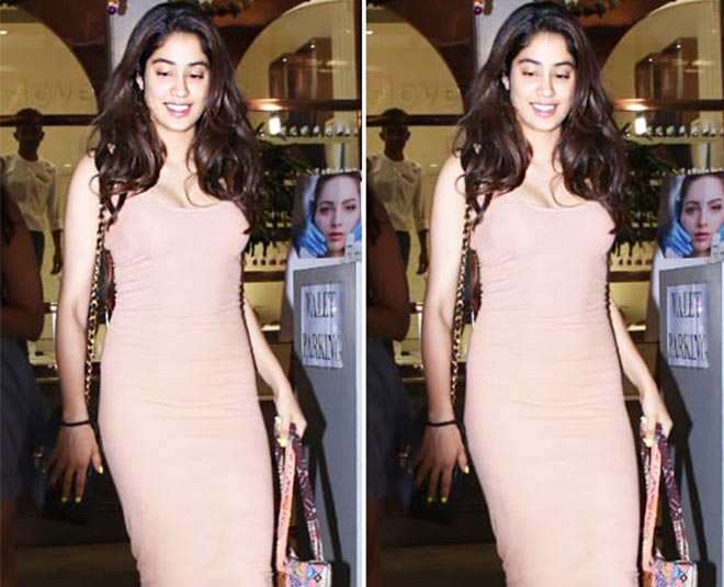 coloured dresses like janhvi kapoor fashion INISDE FOUR