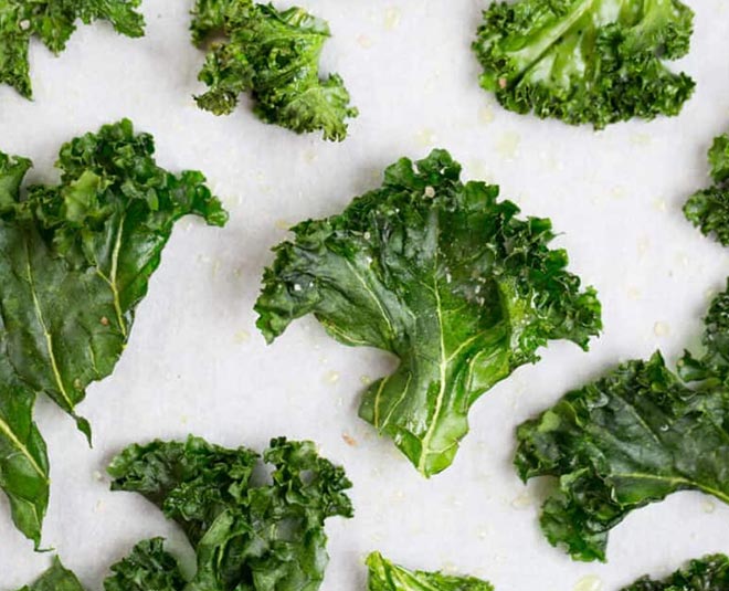 crispy kale chips