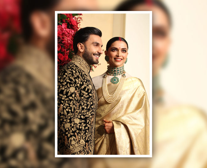 deepika padukone first wedding anniversary saree