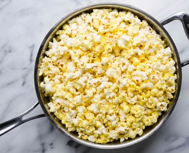 healthy snacks popcorn