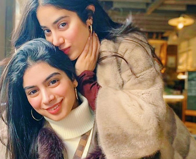 janhvi kapoor wishes sister khushi kapoor birthday