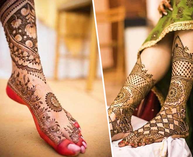 Bridal Foot Mehndi Designs