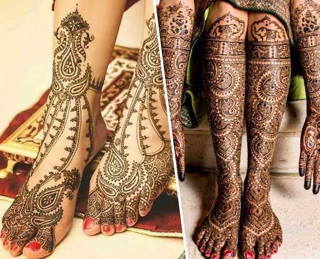 Wedding 2020 Special Dulhan Mehndi Design||Easy Arabic Leg Mehndi Design||Bridal  Foot Mehndi Designs - YouTube