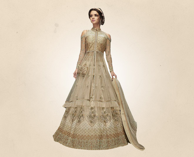 net style lehenga choli