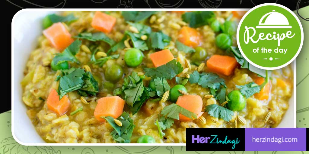 How to Make Healthy Vegetable Oats Khichdi Easy RecipeWeight Loss