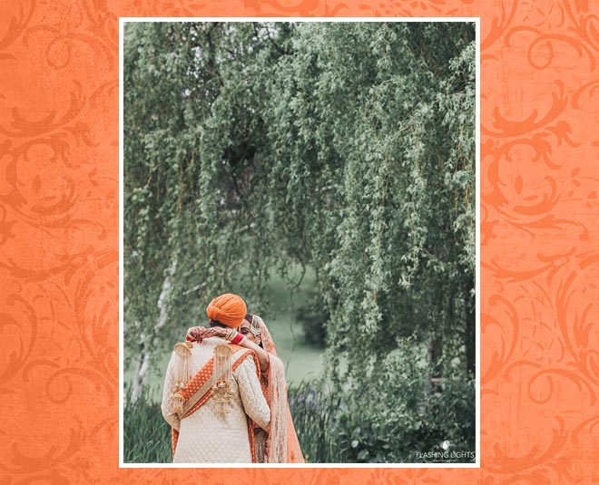 orange lehenga bride beautiful looks