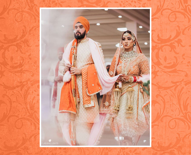 orange lehenga trend