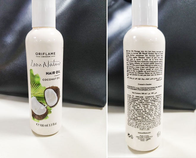Oriflame Coconut Oil Review: Oriflame Nature Hair Oil | Dainty Angel
