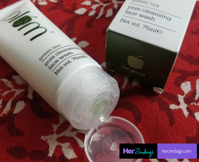 packaging plum face wash