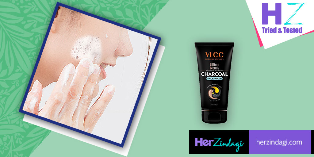 HZ Tried & Tested VLCC Ultimo Blends Charcoal Face Wash for Whitening