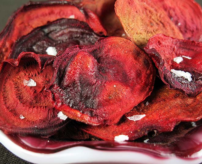 roasted beet chip
