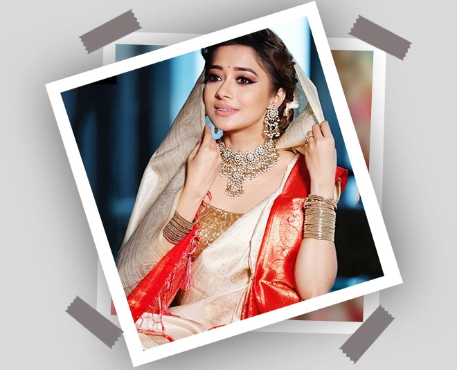 tina dutta in saree