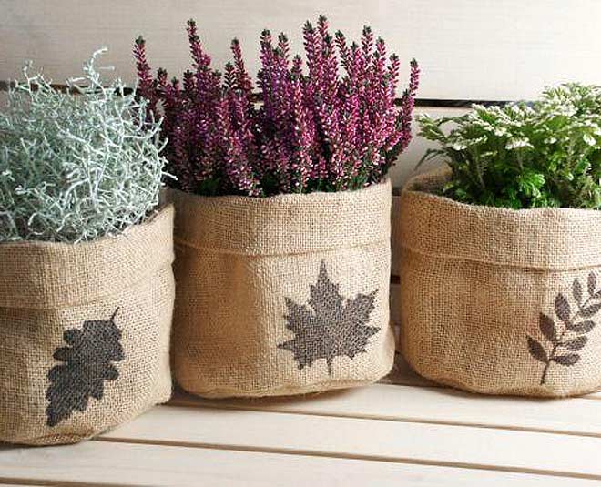 unique flower pot  wedding  invitation card inside two