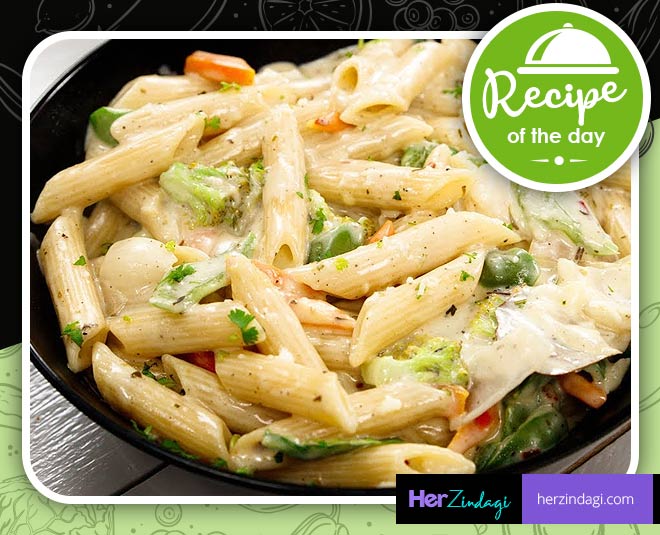 Penne White Sauce Pasta