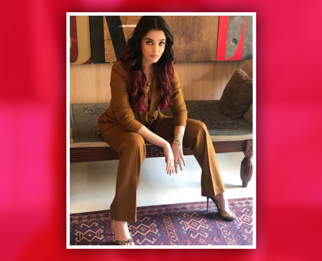 पैंट सूट और स्टाइल- Aishwarya rai looks pant suit