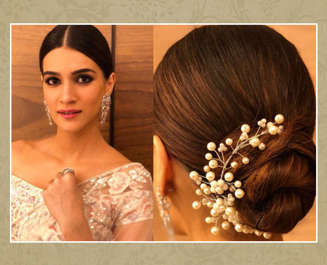 Wet बन और हेयर एक्सेसरीज- Hairstyles with hair accesories