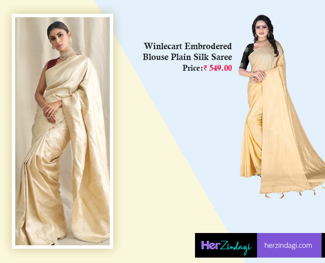 Mouni roy style saree online