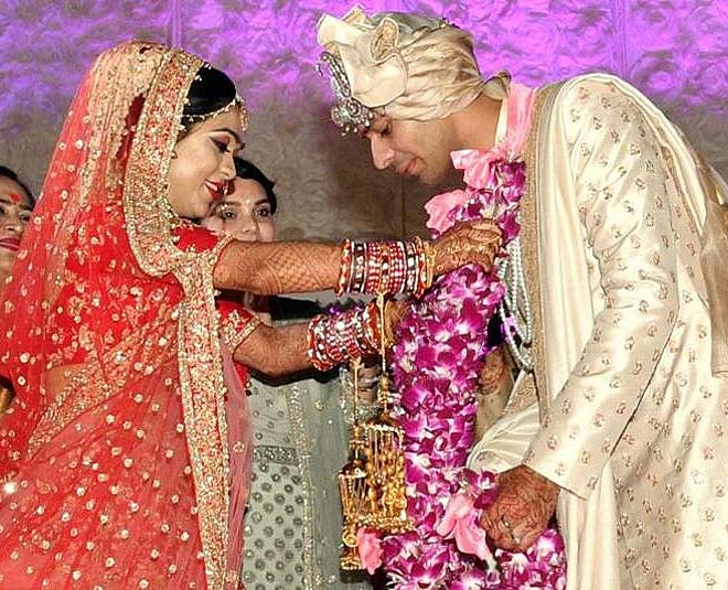 aishwarya rai with husband tej pratap inside 