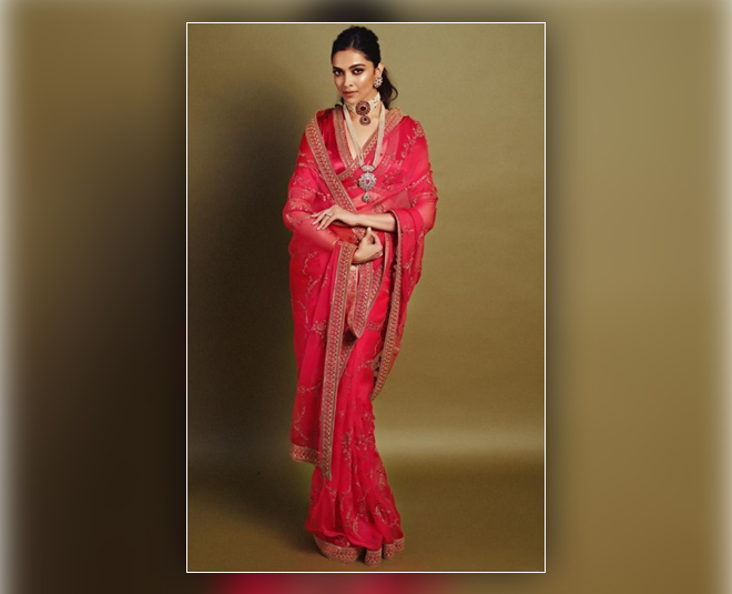 deepika padukone  stunning saree looks