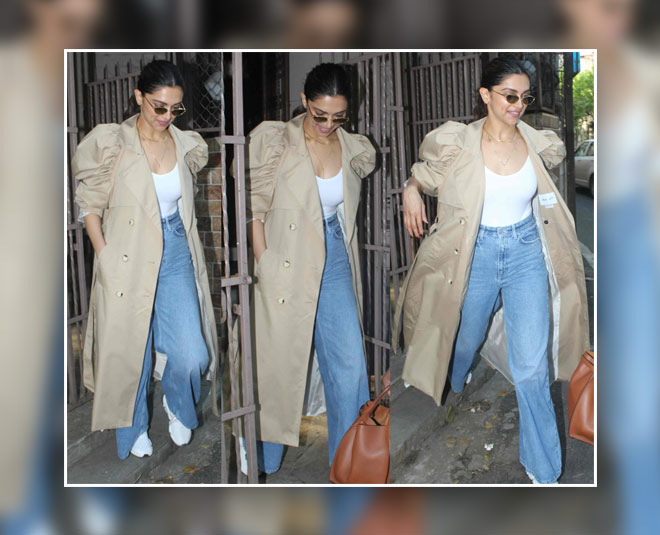 दीपिका का ट्रेंच कोट- deepika padukone trolled for fashion blunder