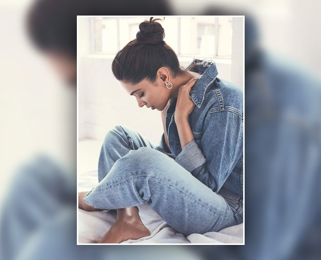 दीपिका का फुल डेनिम लुक- deepika padukone winter look
