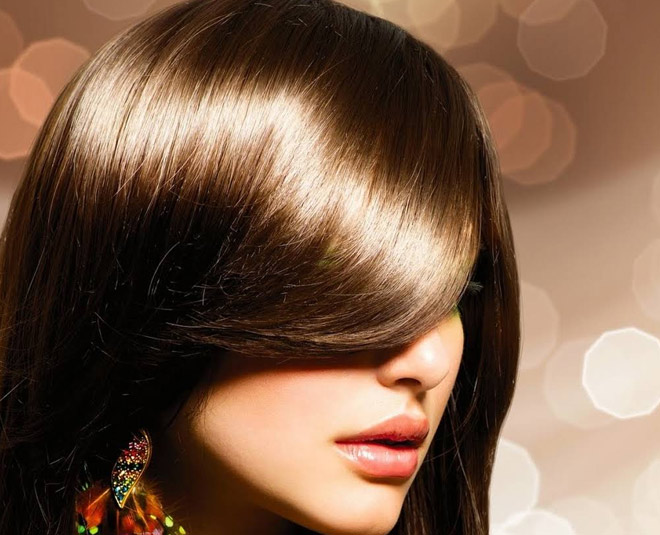 do rebonding of hair at home inside 