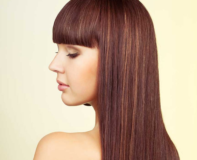 do smoothing of hair at home inside 