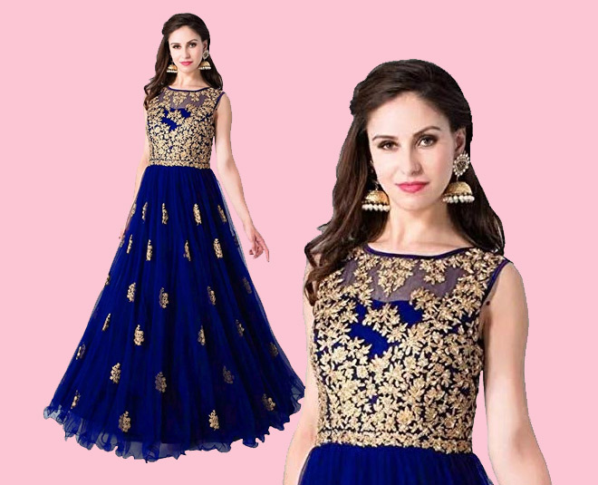 fusion gowns indian