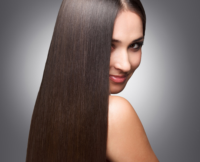 how to do rebonding and smoothing of hair inside 