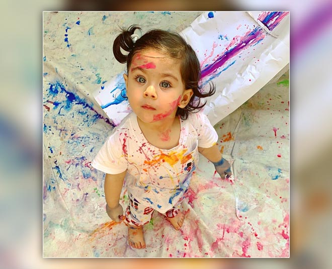 हेयरस्टाइल में ट्विस्ट- inaaya naumi kemmu cute pics