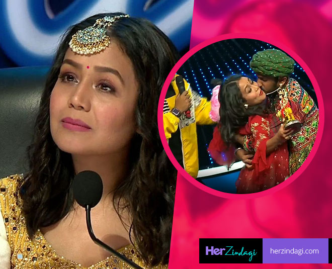 Neha Kakkar Doing Sex - See Video: Indian Idol Judge Neha Kakkar Forcibly Kissed By A Contestant  During Auditions | HerZindagi