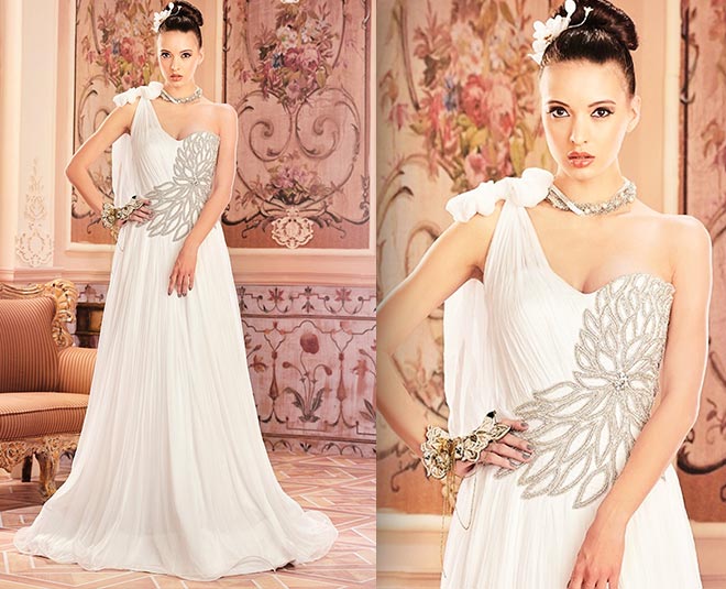 indo western traditional dresses  inside four