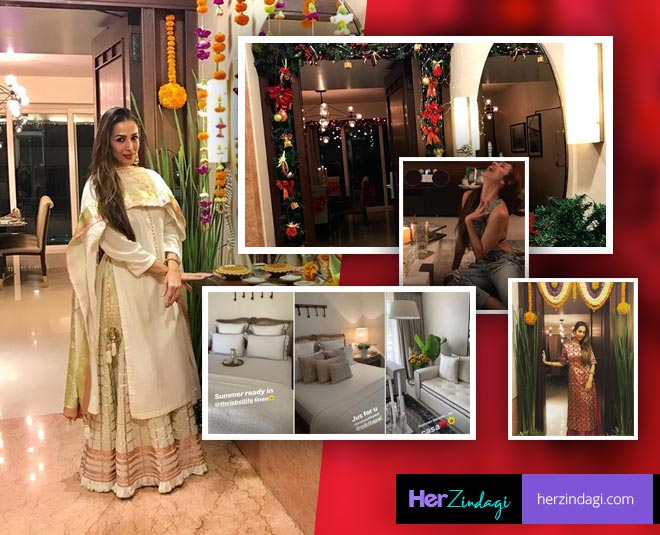 Inside Malaika Arora's Vibrant And Cozy Mumbai Apartment