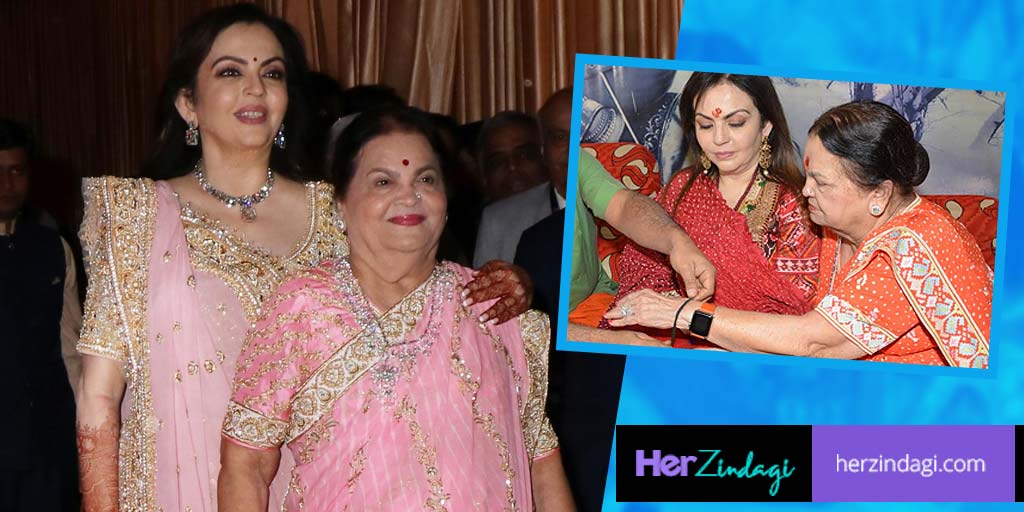 Nita Ambani's Unseen Pictures With Mother-In-Law Kokilaben Ambani -Nita ...