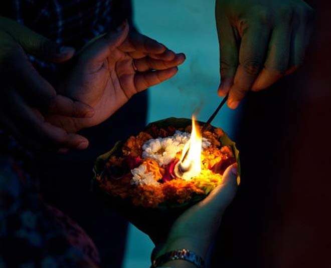 procedure of offering water to sun