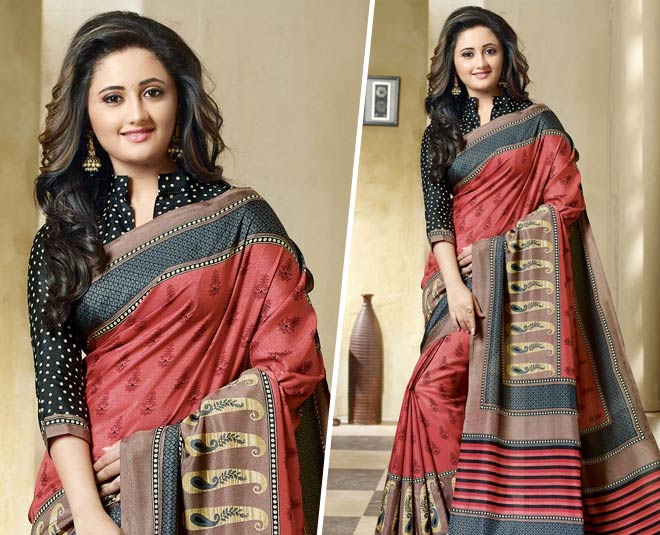 rashami desai fashionable blouse inside 