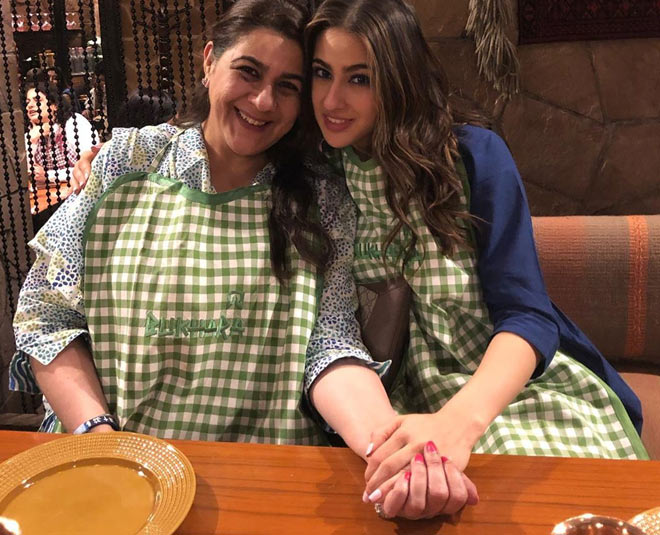 sara ali khan wore the costliest lehenga on saif marriage inside 